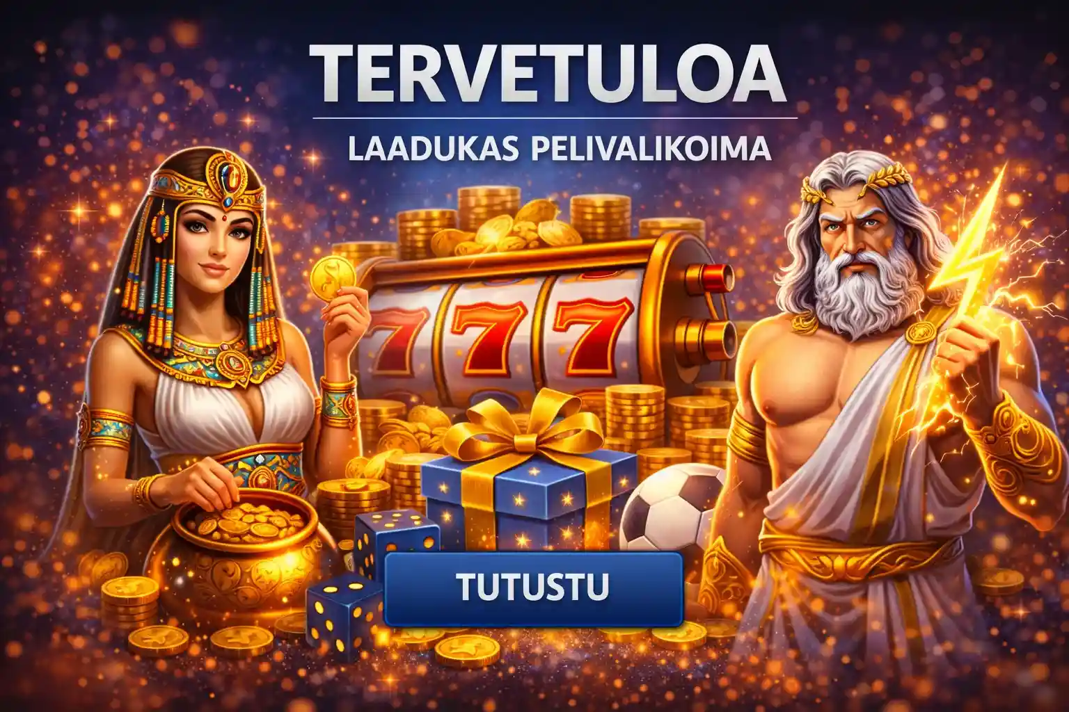 Kasinohahmot ja kolikkopeli tervetulobonuksella ja kultakolikoilla
